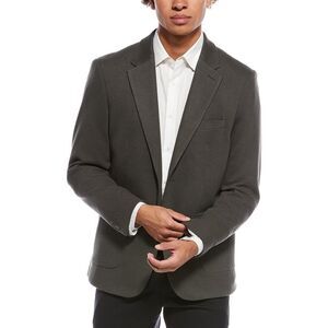 Report Collection Mens  Pique Knit Sportcoat, Green